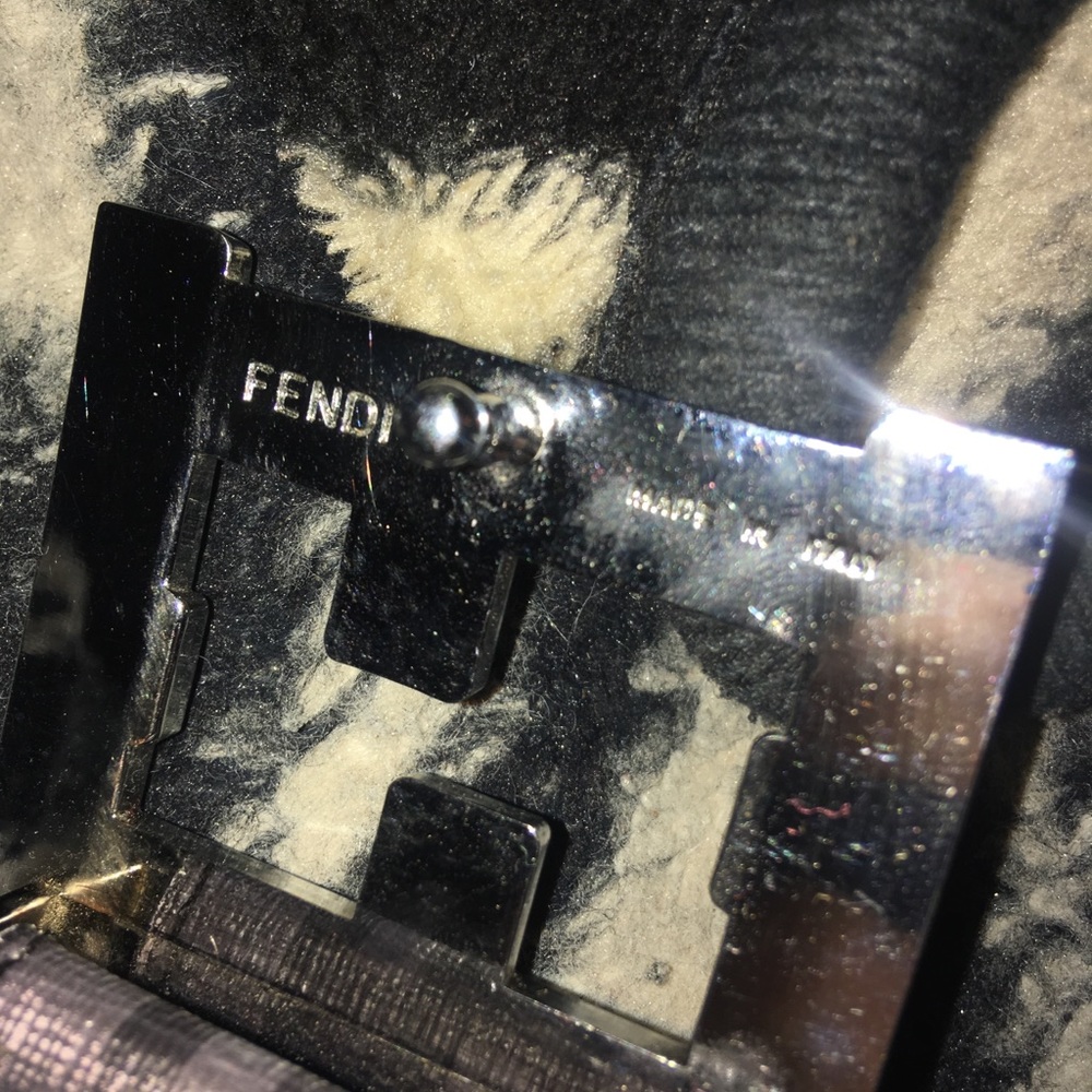 Fendi belt all black